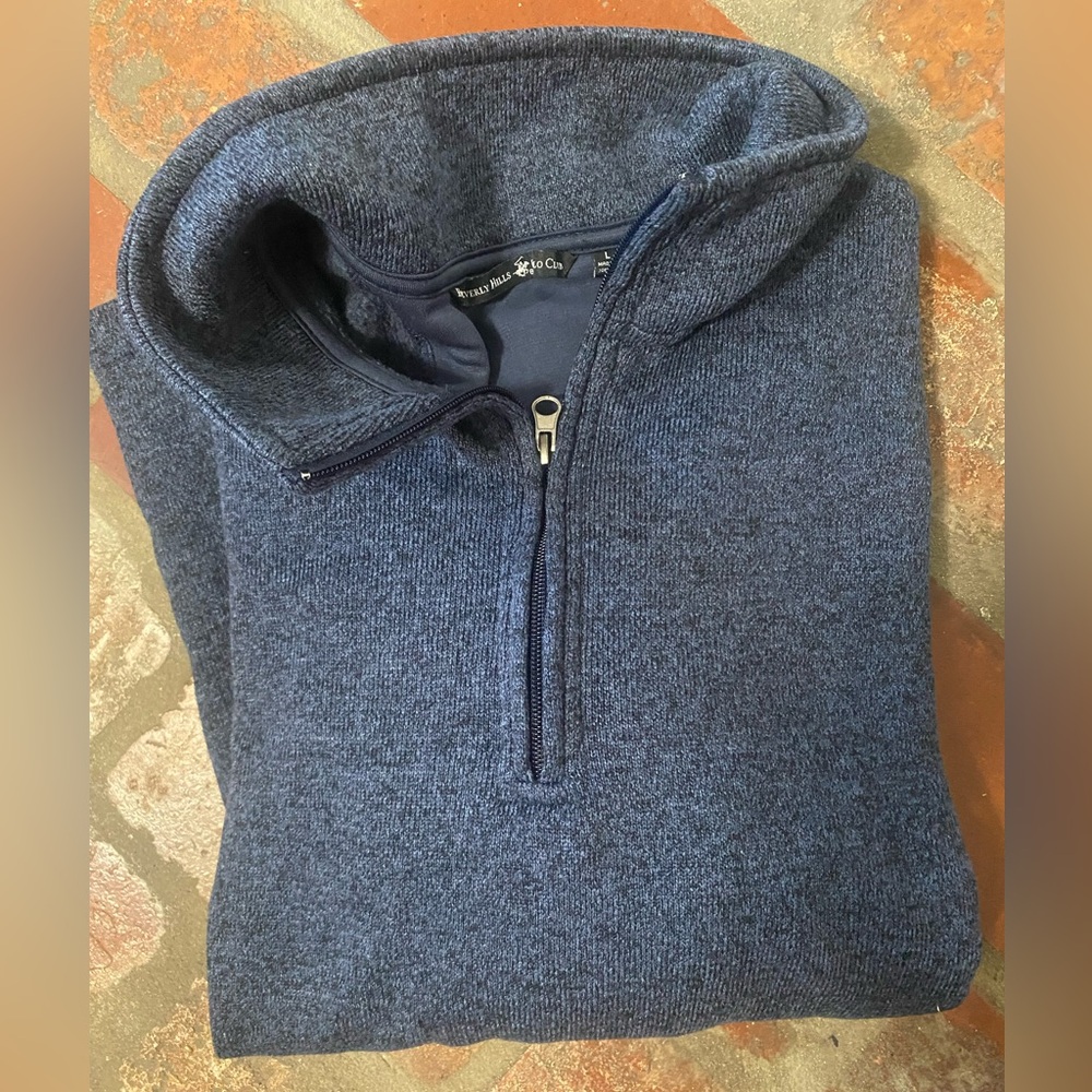 Mens Beverly Hills Polo Club Pullover Sweater